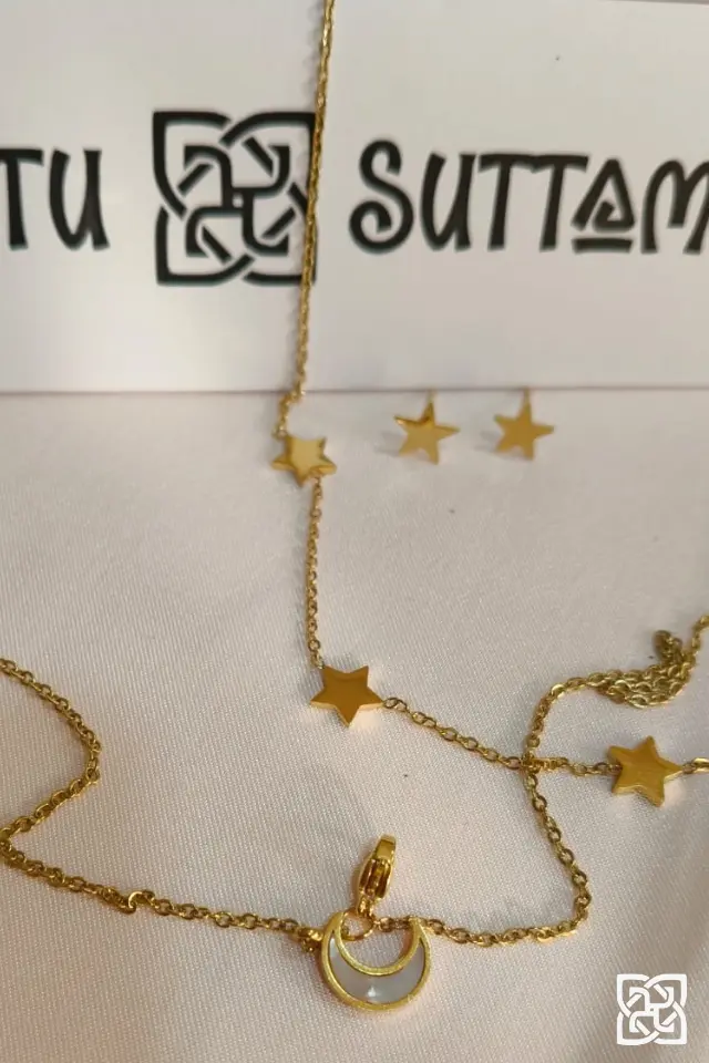 Dhatu Suttam Pendant Earrings Set 003