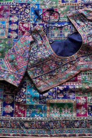 violet-purple crepe designer saree, where timeless grace meets modern glamour.